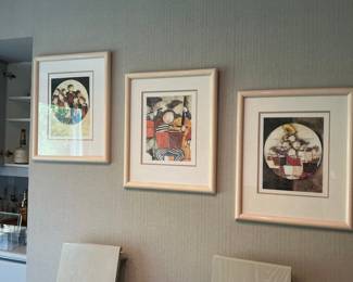 Graciela Rodo Boulanger "The Prelude" Lithographs (Set of 3)