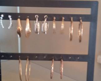 Assorted Hoop and Drop Earrings Set