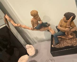 L.P.H. '75 "Boys on a Branch" Sculpture