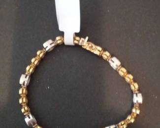 Two-Tone 14K Gold Bracelet