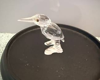 Swarovski Crystal Kingfisher on Branch