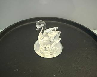 Swarovski Crystal Swan Figurine