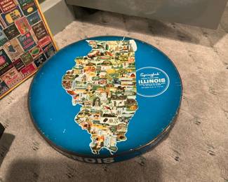 Springbok "Illinois" Jigsaw Puzzle Map