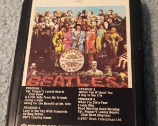 The Beatles - Sgt. Pepper's Lonely Hearts Club Band 8-Track Cartridge