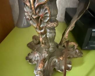 Vintage Cherub Table Lamp