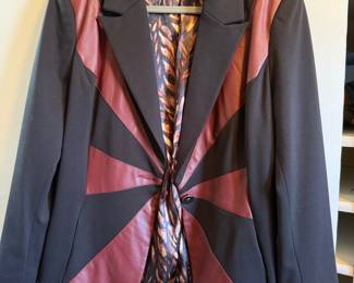 LUXE by Irina "Sunburst" Patchwork Blazer