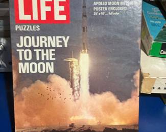LIFE Puzzles: Journey to the Moon Jigsaw Puzzle (1969)
