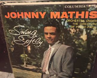 Johnny Mathis Swing Softly Columbia CL 1163 Vinyl Record