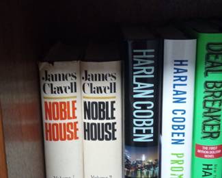 Harlan Coben "Live Wire" and "Promise Me" Hardcover Books
