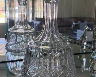 Cut Crystal Decanter Set