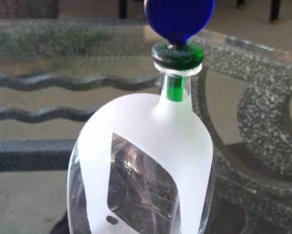 F. & M. Ballarin Murano Glass Decanter