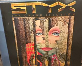 Styx The Grand Illusion Vinyl Record