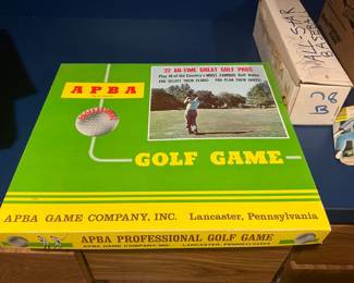 1962 APBA Professional Golf Game