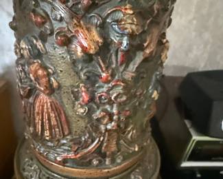 Vintage Cherub Table Lamp