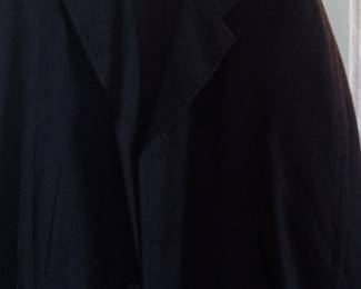 Burberrys' Men's Wool Overcoat
