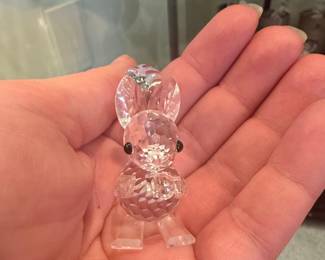 Swarovski Crystal Squirrel Figurine with Nut