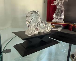 Swarovski "The Lion" 1995 Annual Edition Crystal Figurine