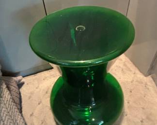 Green Glass La Bohème Stool by Kartell