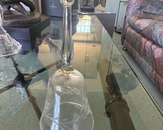 Waterford Crystal "Fern" Etched Bell