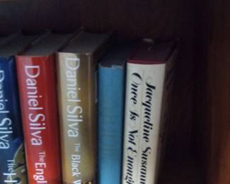 Daniel Silva "The English Spy" and "The Black Widow" Hardcover Books