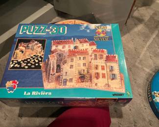 Wrebbit PUZZ-3D La Rivièra 880 Piece 3D Jigsaw Puzzle