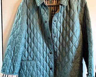 Burberry London Quilted Jacket with Nova Check Lining