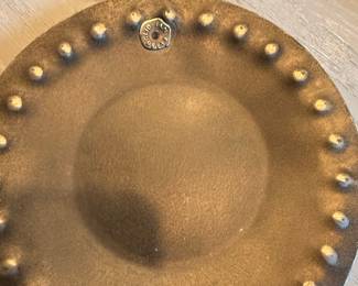 Jan Barboglio Hand-Hammered Metal Charger Plate