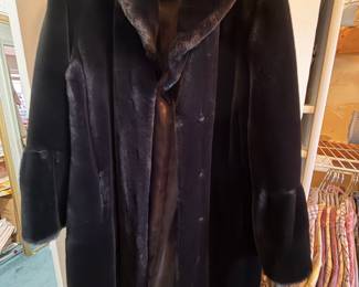 Pamela McCoy Faux Fur Coat