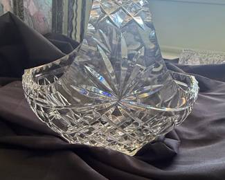 Cut Crystal Basket