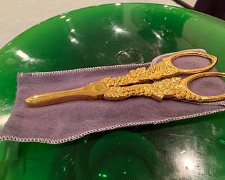 Gilt Bronze Grape Shears
