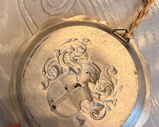 1936 Bayos Golf Handicap Championship Pewter Plate