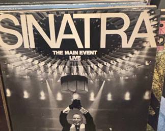 Frank Sinatra The Main Event Live Vinyl Record