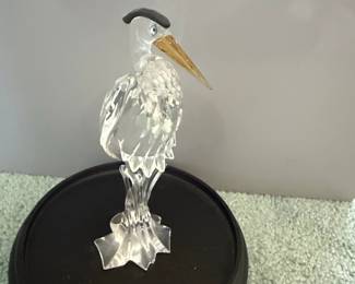 Swarovski Silver Heron Figurine