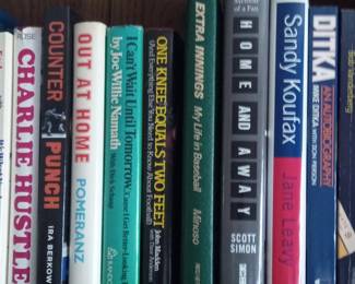 Collection of Sports and Memoir Books
