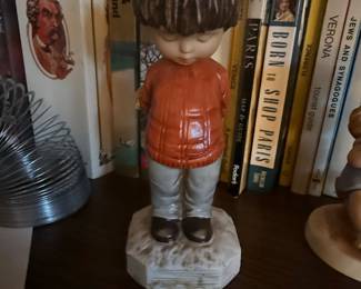 Moppets 1971 Fran Mar Shy Boy Figurine