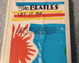The Beatles Let It Be 8-Track Tape