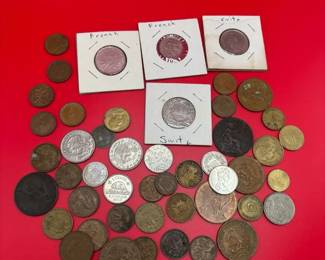 Foreign Coins Mystery Lot