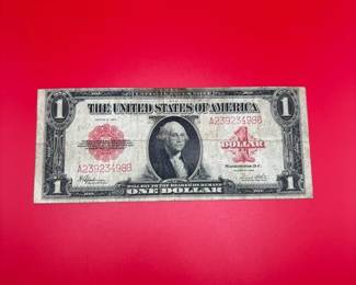 1923 $1 Red Seal Legal Tender LargeSize Note