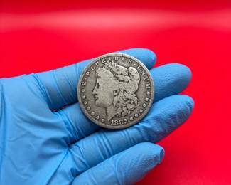 1882 90 Silver Morgan Dollar