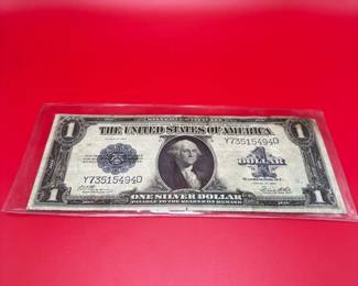 1923 $1 Silver Certificate Large Note