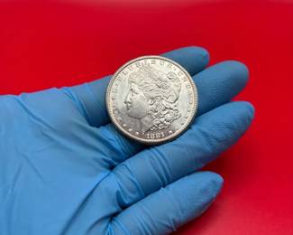 Beautiful 1881S Near ProofLike MS Silver Morgan Dollar