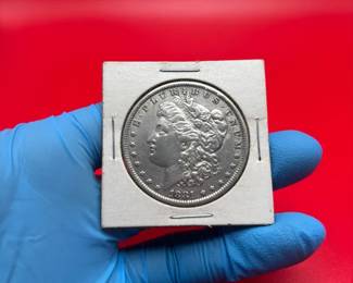 MS 1881 90 Silver Morgan Dollar
