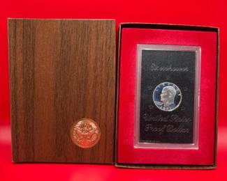1971S Eisenhower 40 Silver United States Proof Dollar