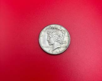 RARE 1921 High Relief Silver Peace Dollar