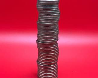 Stack Of 50 Vintage Susan B. Anthony One Dollar Coins