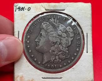 1901O 90 Silver Morgan Dollar