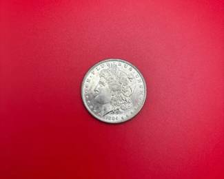 MS 1884O 90 Silver Morgan Dollar