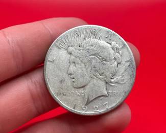 KEY DATE 1927 Silver Peace Dollar
