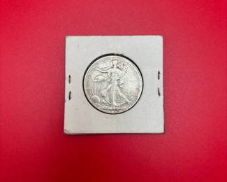 Beautiful 1944 90 Silver Walking Liberty Half Dollar