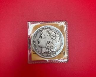 LOW MINTAGE 1899S Silver Morgan Dollar
